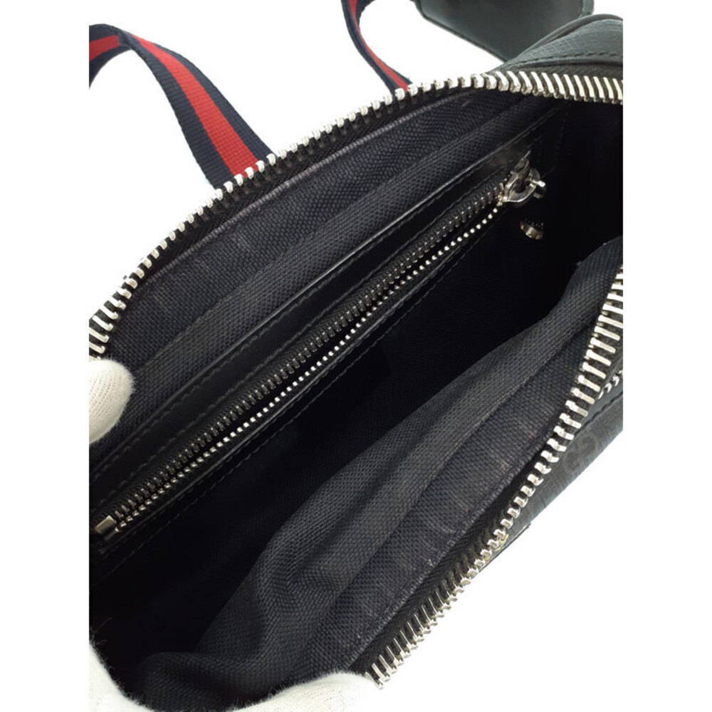 Gucci Supreme Bag Belt Cat Tiger Black Body Soft GG - Picture 4 of 9